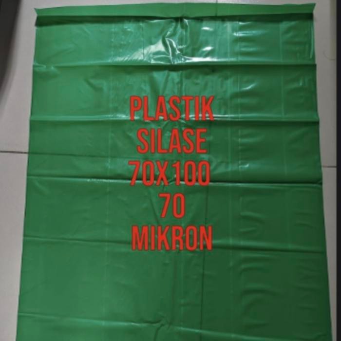PLASTIK SILASE TEBAL PREMIUM 70 MIKRON (70CMX100CM) PLASTIK FERMENTASI PAKAN TERNAK Kode 1430
