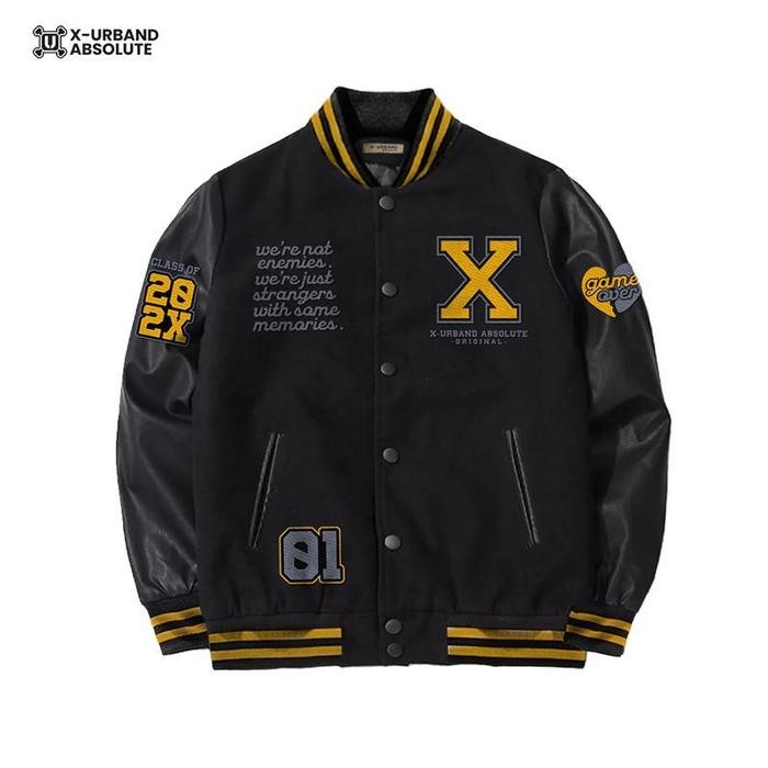 X Urband Absolute Jaket Baseball Varsity Original