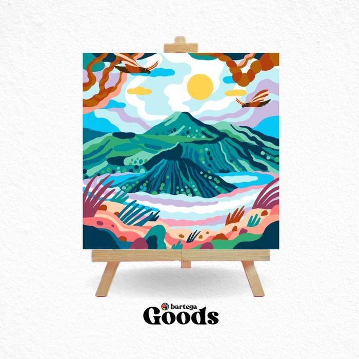 

Paint By Number - Majestic Mount Bromo - Spanram