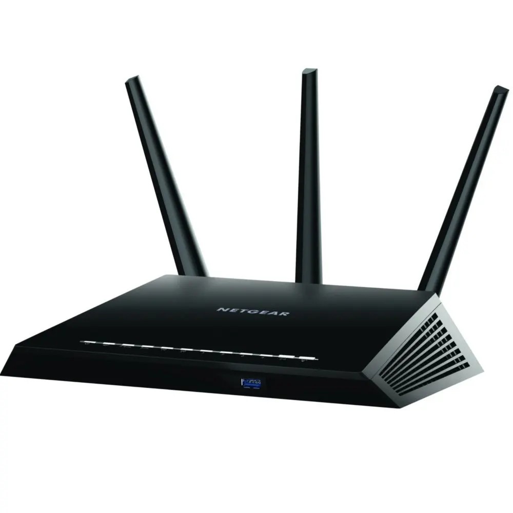 NETGEAR R7000 Nighthawk Smart WiFi Router AC1900 Wireless Speed 1900Mbps 4 x 1G Ethernet Wi-Fi