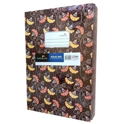 

Buku Folio 200 Paperline/Buku Akuntansi/Hard Cover Folio Ppl 200 Warna Dikirim Acak Tidak Bisa Pilih