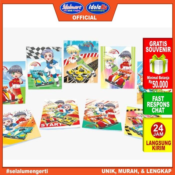 

Idolmart Buku Tulis Okey Isi 38 Lembar - 10 Buku Gratis Sampul Kwarto