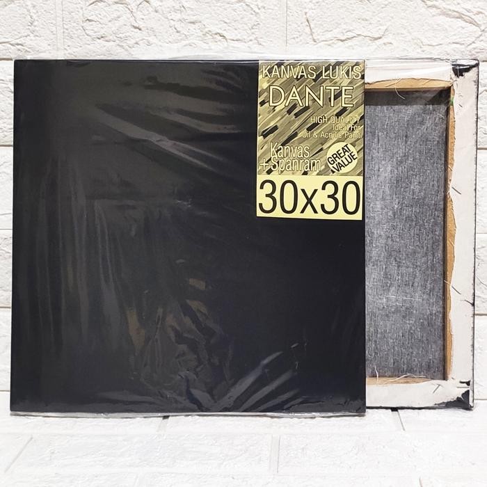 

Kanvas Lukis 30 x 30 HITAM