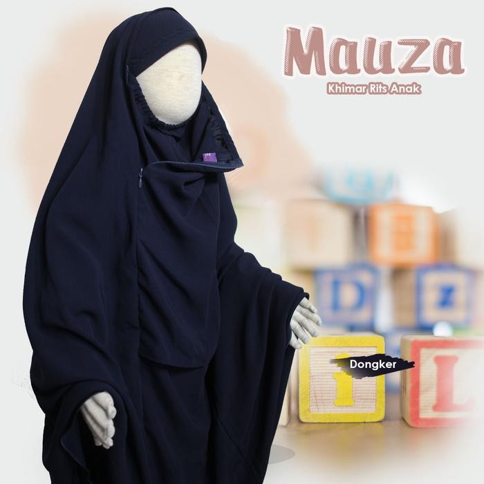 (Allthebest) Khimar Rits Cadar safar tanpa purdah anak Mouza Fataya Kids