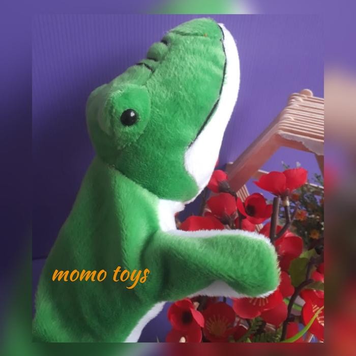 boneka tangan buaya -boneka dongeng buaya