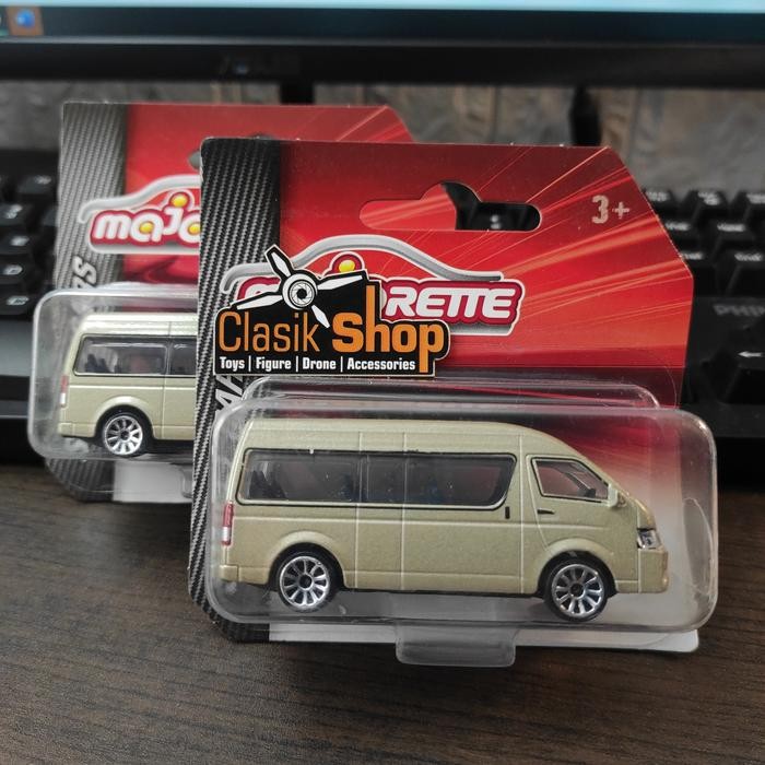 Majorette Street Cars Toyota Hiace Gold