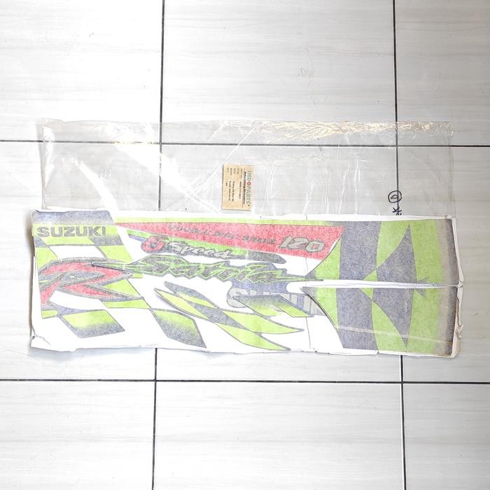 sticker stiker striping suzuki satria R 120 satria lumba kenny robert