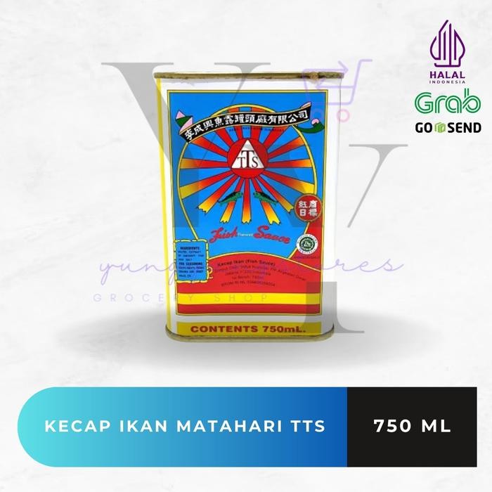 

Kecap Ikan Kaleng / Fish Sauce Matahari TTS 750 ml