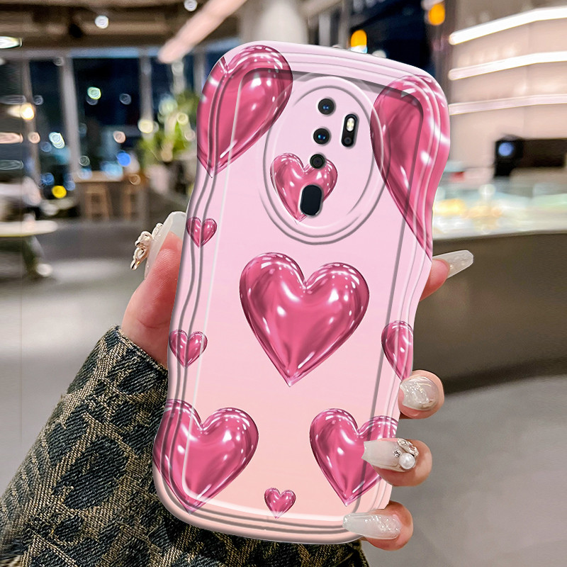 Casing Hp Untuk OPPO A5 2020 A9 2020 Case Casing Graffiti Cinta HP Kesing gelombang Cesing Silikon S