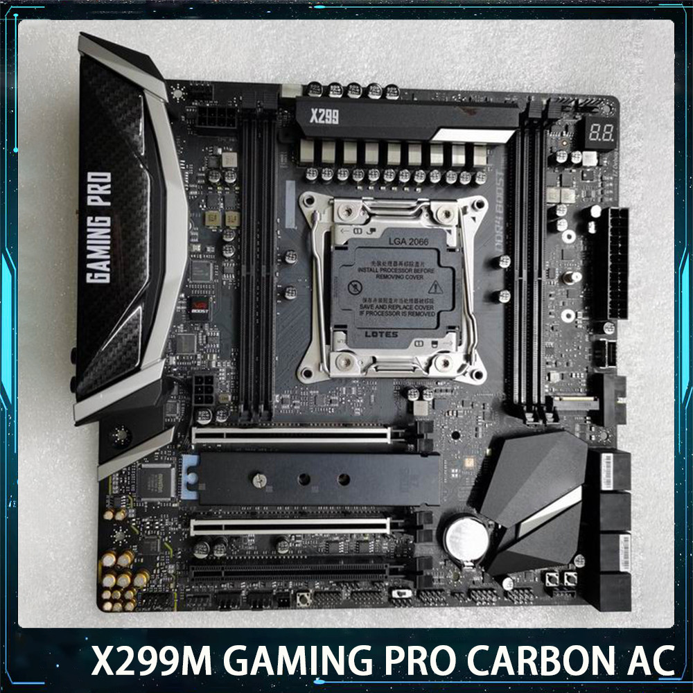 X299M GAMING PRO CARBON AC For Msi LGA2066 DDR4 128G M-ATX Desktop Motherboard