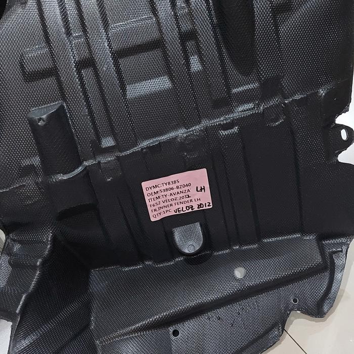 AVANZA 2012 2013 2014 ALL NEW TYPE VELOZ 1500CC LINER INNER FENDER