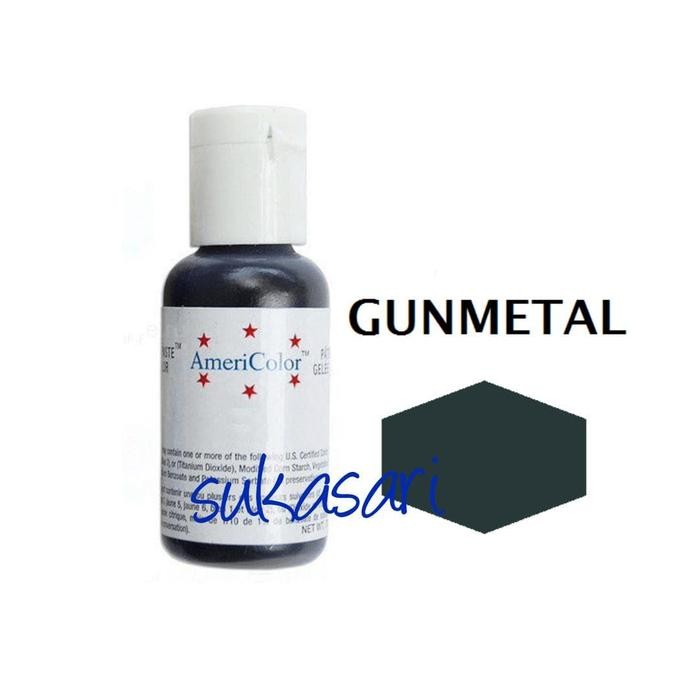 

Americolor Gunmetal Soft gel paste 21gr / pewarna