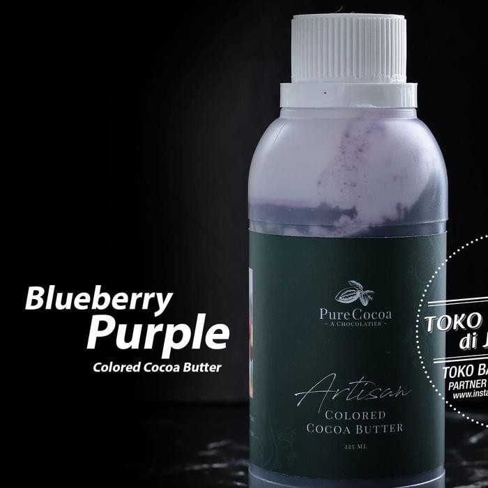 

Pure Cocoa Artisan Chocolate Coloring PURPLE Cocoa Butter Pewarna Ungu