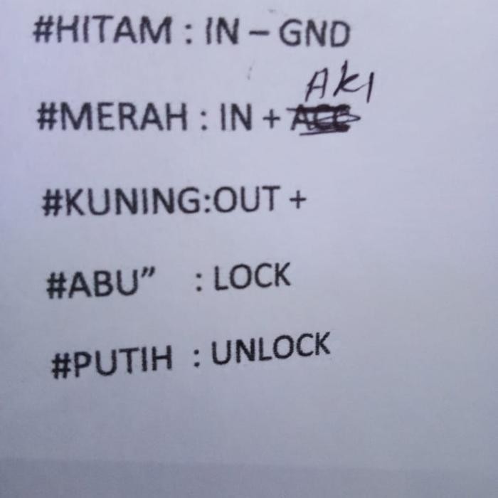 Modul Foglamp Welcome Light Follow Me Home Gratisongkir