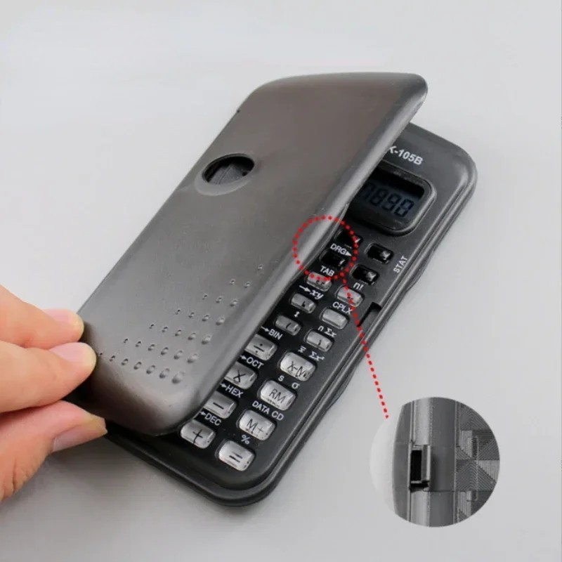 

New Portable Multifunctional Pocket Handheld Scientific Calculator With Clock Student School College