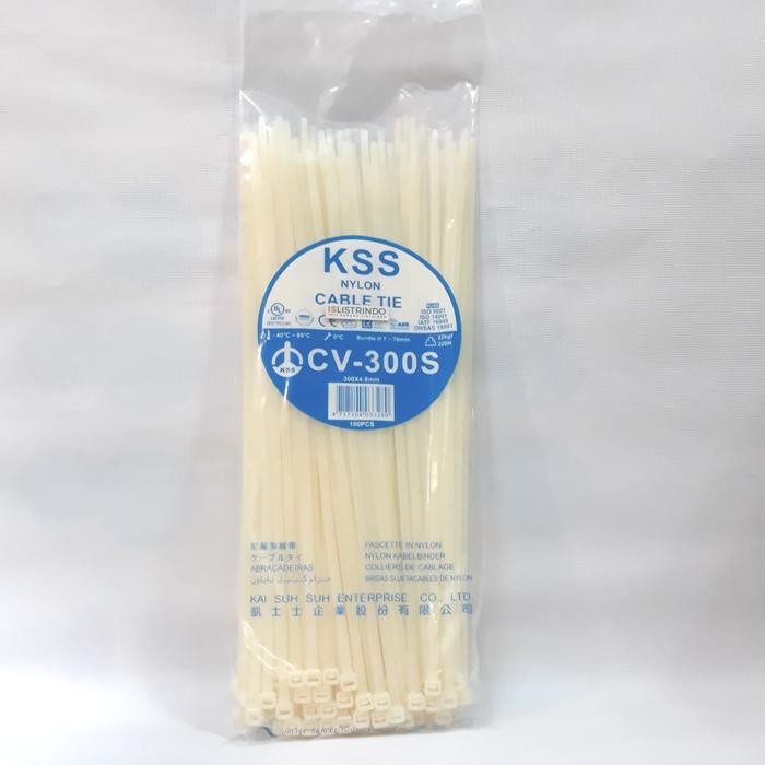 

KABEL TIS KABEL TIES CABLE TIE PENGIKAT KABEL KSS CV - 300S