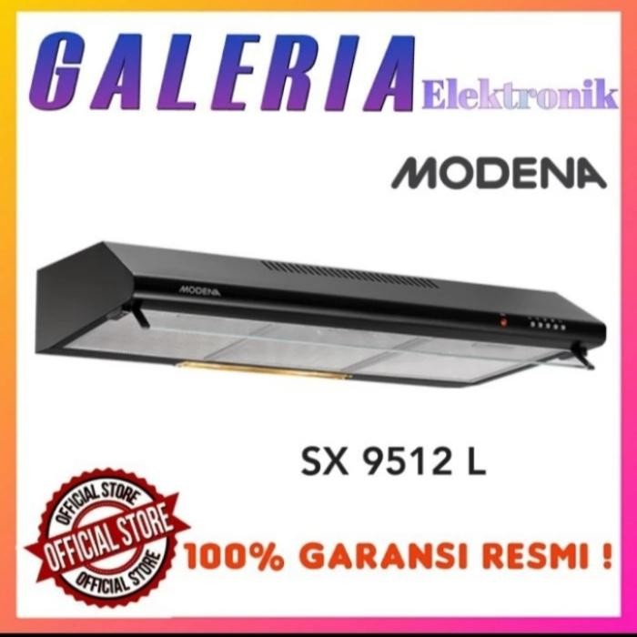 Terbaru Cooker Hood Modena Cookerhood Penghisap Asap Dapur Sx9512L Sx 9512 L