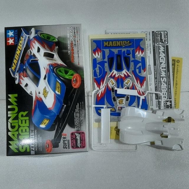 Body Magnum Saber Premium Minus Roller + Decal + Manual Dus Ori Tamiya