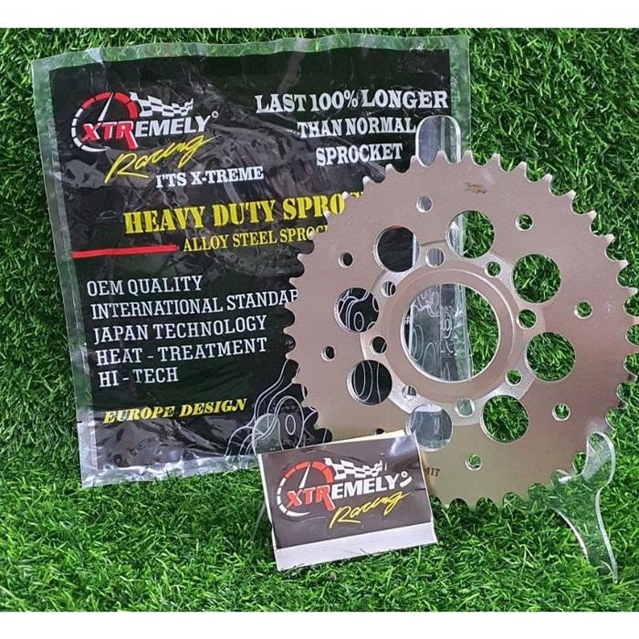 Gir Gear Belakang Honda Tiger Ukuran 520H - 39T, 40T -Gratisongkir