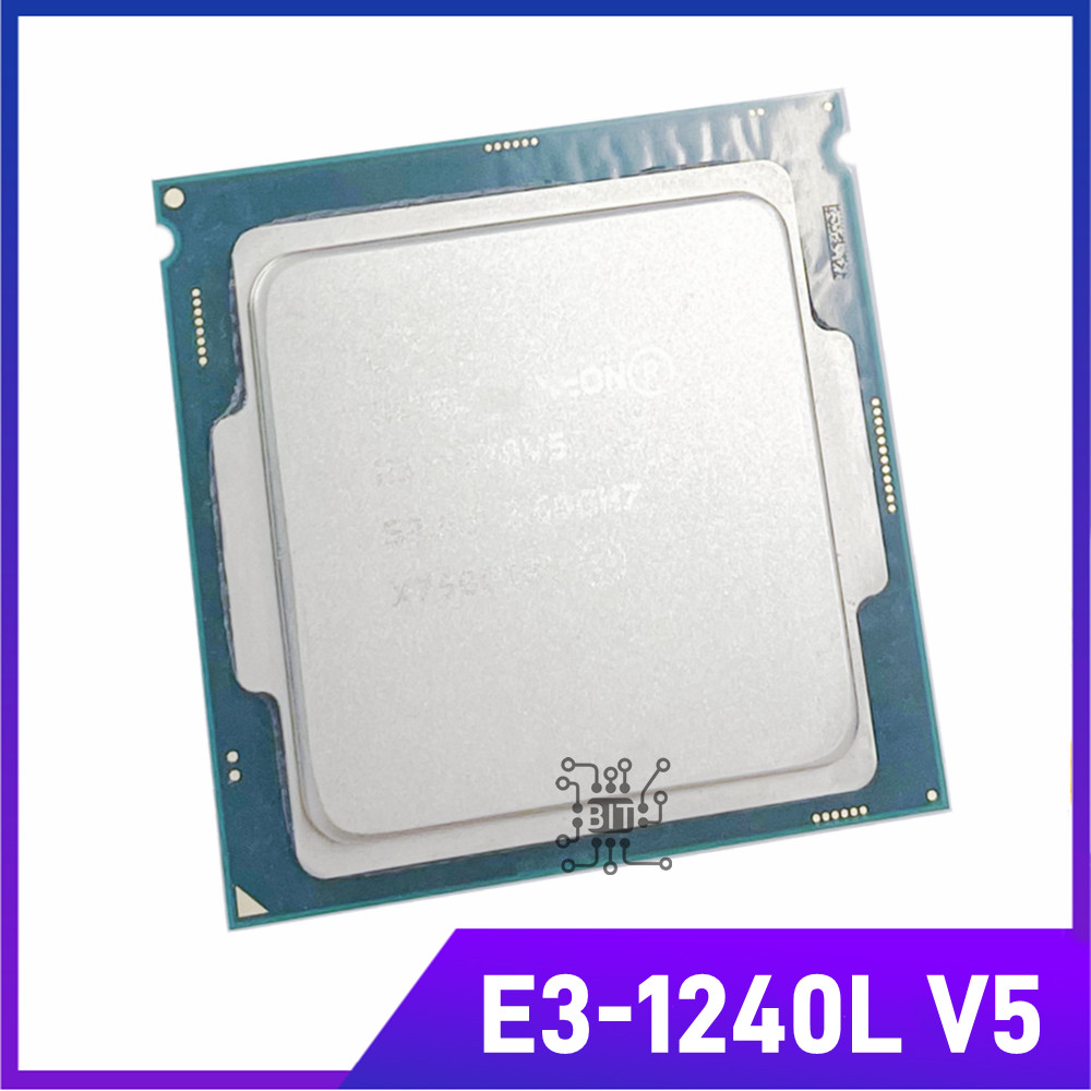 Xeon E3-1240LV5 E3 1240L V5 CPU Processor 2.1GHZ 25W Quad-Core E3-1240L V5 1240LV5 LGA1151