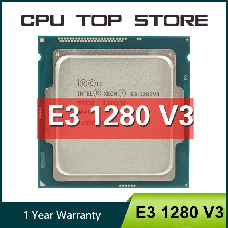 Intel Xeon E3 1280 V3 3.6GHz 4-Core CPU Processor LGA 1150