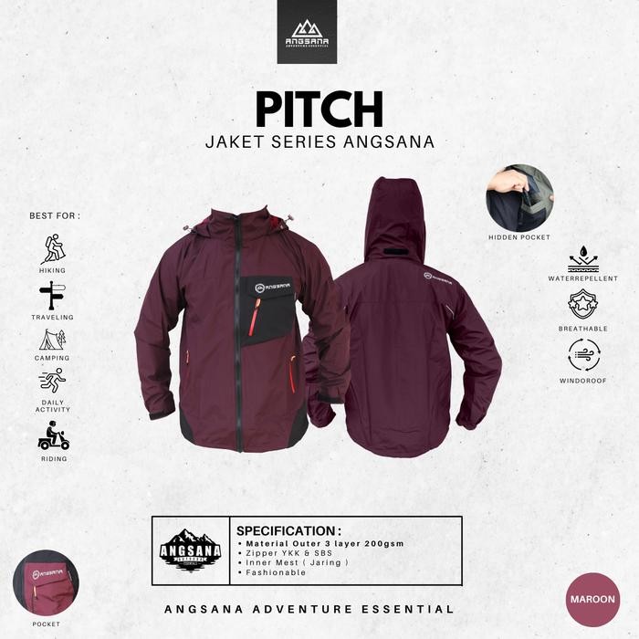 Jaket Angsana Seri Pitch Daily Activity