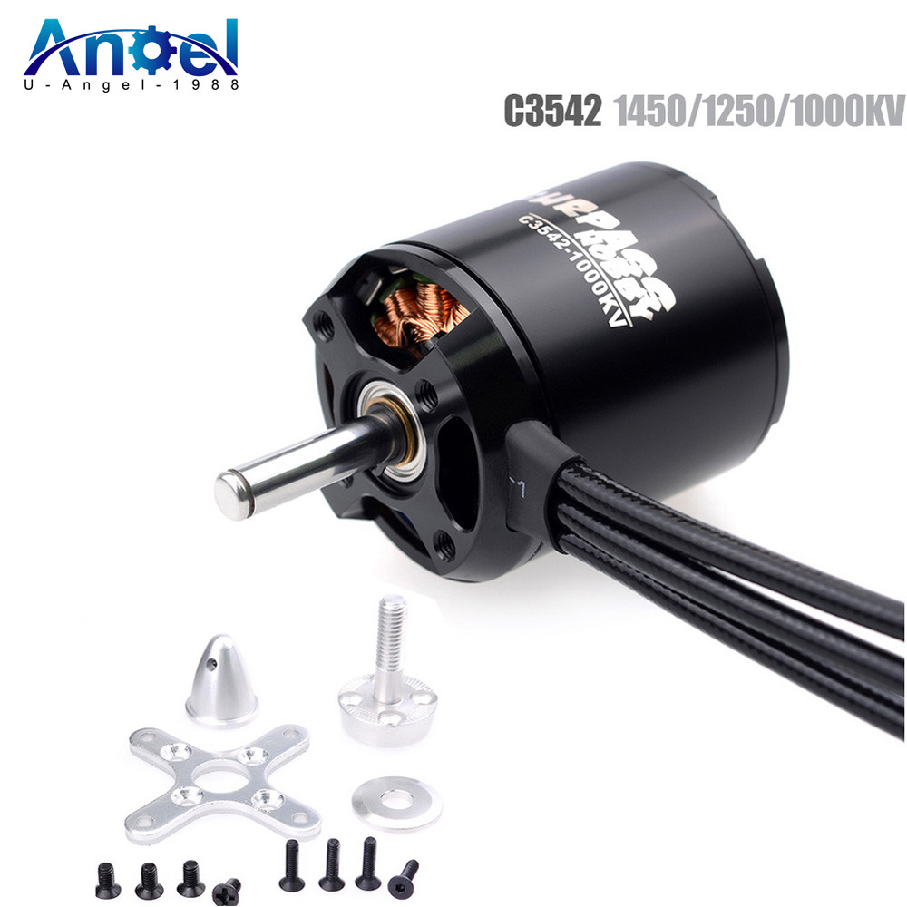 IMPORT SURPASS HOBBY 2820 C3542 1450KV 1250KV 1000KV Brushless Motor for RC Airplane Fixed-wing