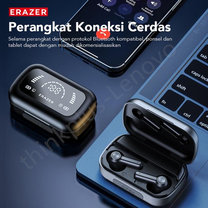 Lenovo Lp3 Pro Bluetooth Headphones Tws Wireless Led Display Earphones