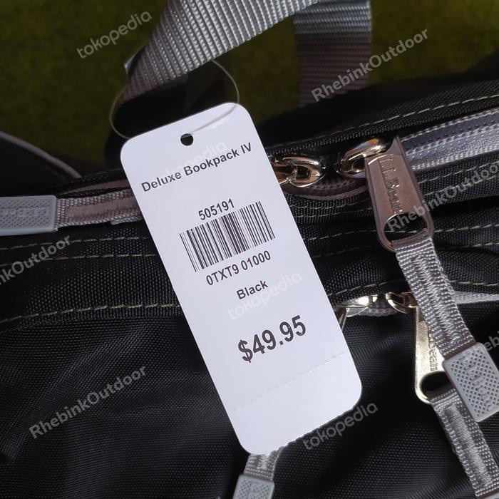 ll bean deluxe bookpack iv tas sekolah ll bean tas kantor ll bean