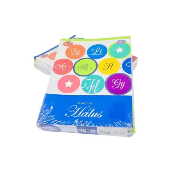 

Buku Tulis Halus/ Garis 3 Sinar Dunia 38 Lembar Atk