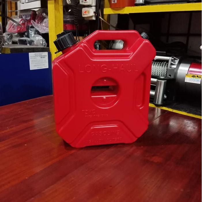 (Allthebest) Jerigen Plastik 5 liter cocok untuk cadangan Bensin Motor