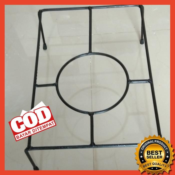 (Allthebest) BEHEL TATAKAN KOMPOR RINNAI TUNGKU 1 / TATAKAN OVEN KOMPOR RINNAI 1 TUNGKU / BESI