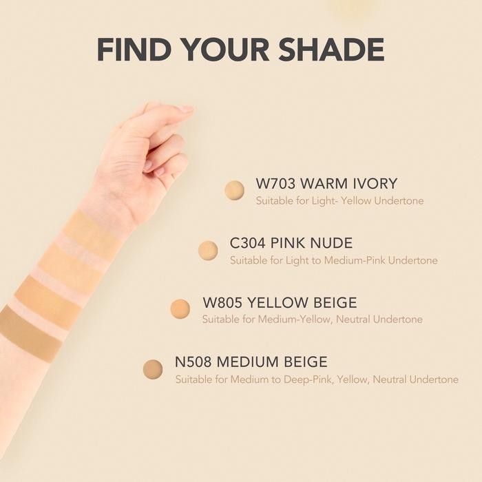 You Noutriwear Flawless Cushion Foundation Two Way Cake Bedak Padat