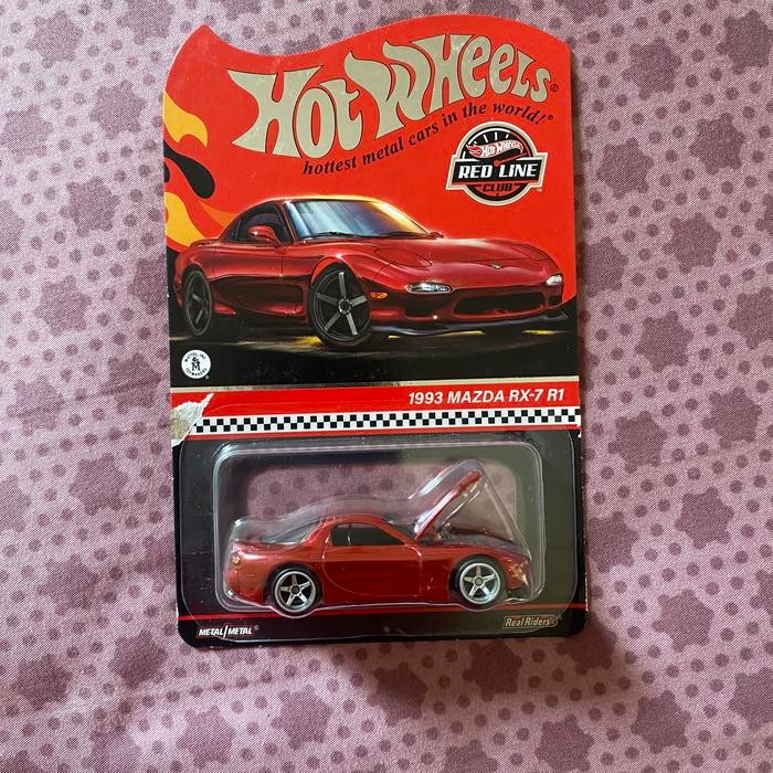 Hot Wheels Red Line Club (RLC) 1997 Mazda RX-7 R1 Red