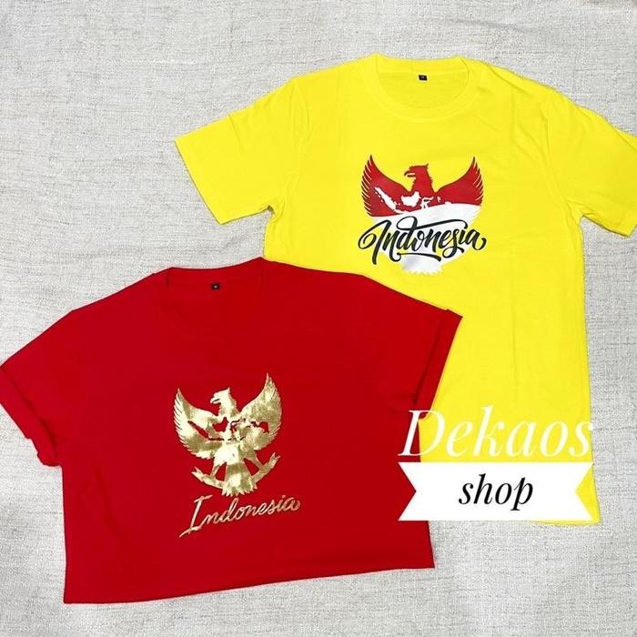 (Allthebest) BAJU MERAH PUTIH AGUSTUSAN / KAOS 17 AGUSTUS 2024 DEWASA / BAJU MERAH PUTIH / KAOS 17