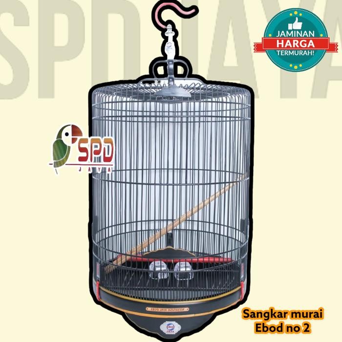 Sangkar kandang murai ebod bambu klasik no 2