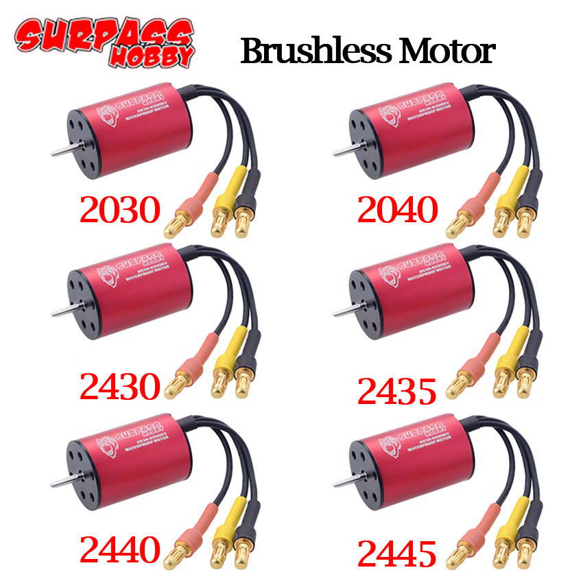 IMPORT SURPASS HOBBY 2030 2040 2430 2435 2440 2445 Waterproof Brushless Motor for Wtloys 1/12 1/14