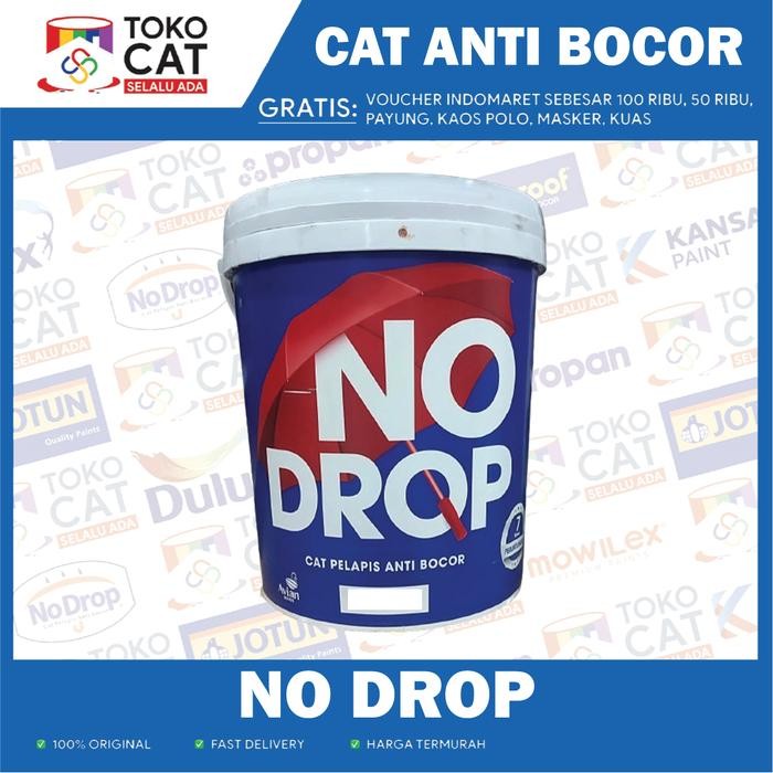 TERBARU CAT ANTI BOCOR NO DROP GALON 20 KG WARNA KEMASAN PAIL