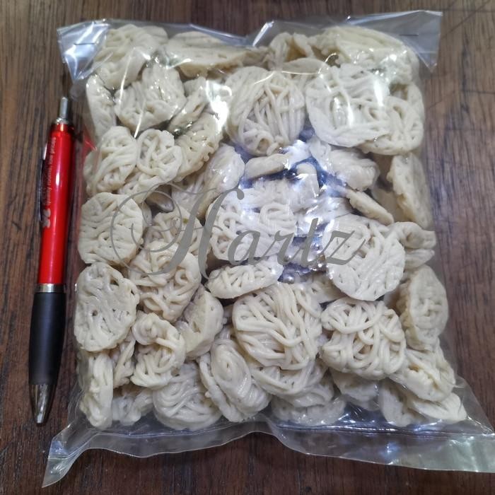 

Kemplang Kerupuk Keriting Mentah Super Ikan Tenggiri Palembang 500 Gram