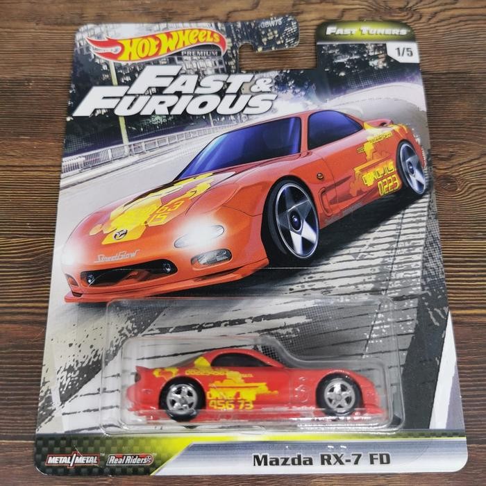 Hot Wheels Fast Furious Tuners Mazda RX7 Rx 7 JDM FNF hotwheels
