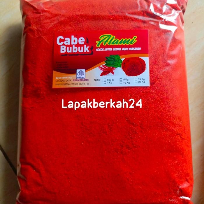 

( 1kg ) CABE BUBUK HALUS ORI XTERA PEDAS Alami