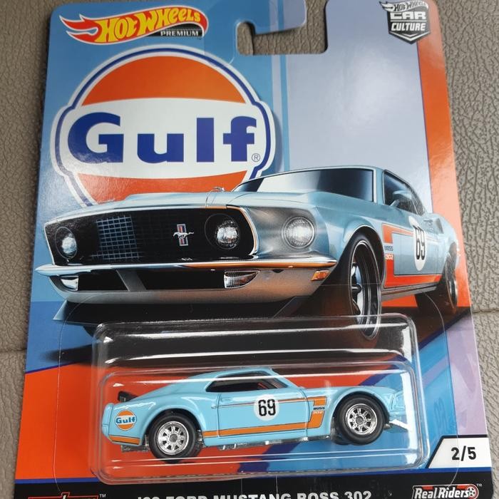 Hot Wheels Ford Mustang Boss 302 Gulf Series Car Culture HotWheels