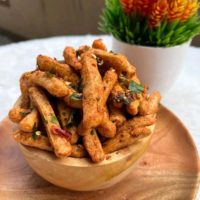 

basreng pedas daun jeruk 1kg Snack Makanan Cemilan