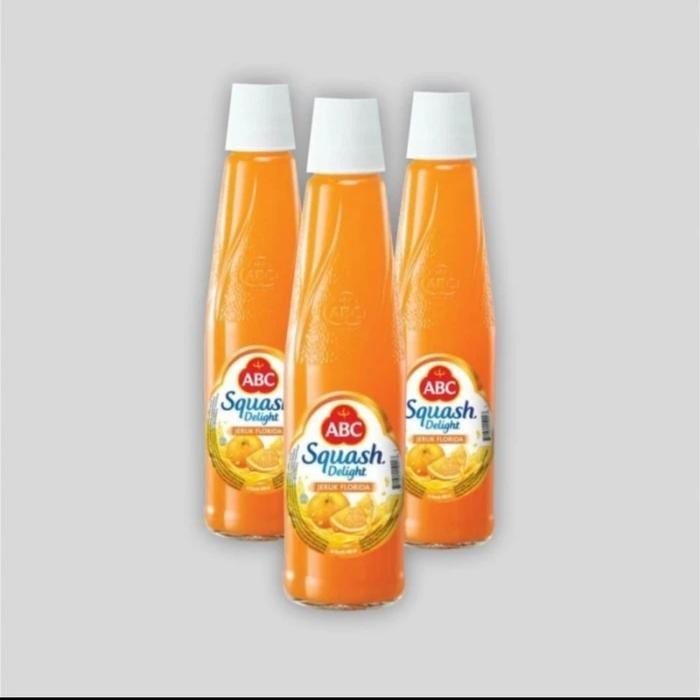 

ABC Sirup Squash Delighf Jeruk Florida 450 Ml - Multi Pack 12 Pcs