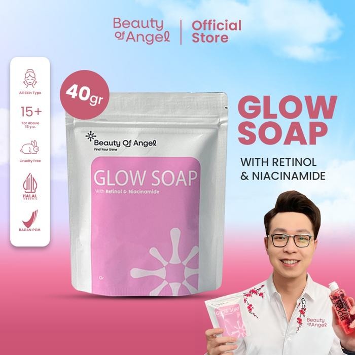 Sabun Glow Soap Beauty Off Angel ] Kintakun Beauty Of Angel - Glow Soap - Sabun Mandi Sabun Batang