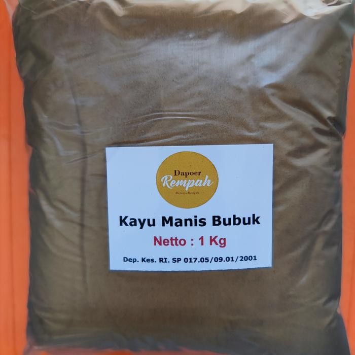 

Kayu Manis Bubuk Alami 1 KG / Cinnamon Powder 1 KG