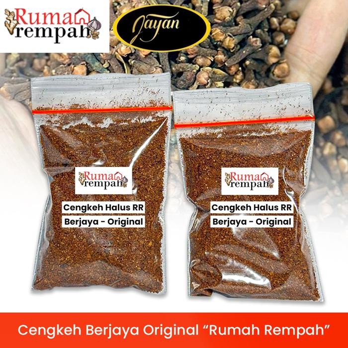 

Rumah Rempah Cloves Powder Berjaya JYN Jaya / Cengkeh Bubuk Pouch 1kg Spices