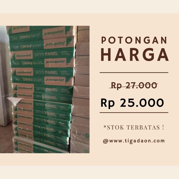 Gyptile Byhua Jayaboard 60x120-Ceiling Plafon-Akustik Panel peredam