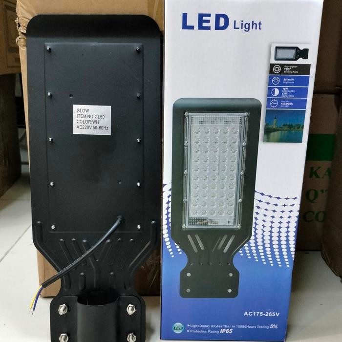 Lampu Jalan Led 50 Watt Slim / Lampu Pju Led 50 Watt