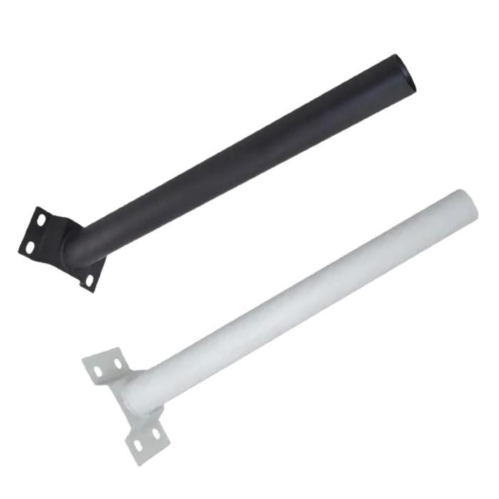 Tiang Lampu Jalan Pju Solar Cell Hitam Dan Putih